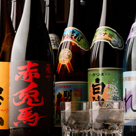 歓迎会にオススメの日本酒・焼酎や地酒も豊富にあり！