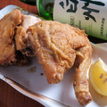 料理メニュー写真 鶏の兜揚げ（かぶとあげ）