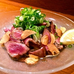 牛肉の炙り焼き