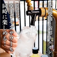 「蛇口レモンサワー」60分飲み放題は605円（税込）♪