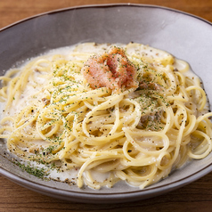 明太子とあおさのりのクリームパスタ:(R)
