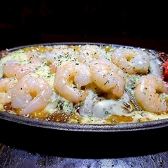 山芋鉄板エビチーズ焼き