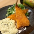料理メニュー写真&nbsp;あじフライwithいぶりがっこタルタル