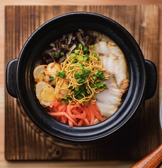 博多ラーメン風の釜飯　一合(2人前程度）