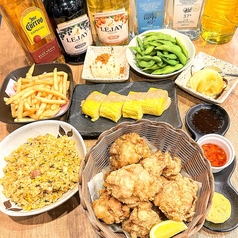 仙台からあげ研究所　ひよこ酒場のコース写真