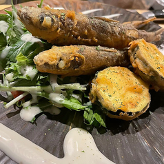 鮎塩焼き