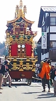 高山祭りを間近で!!