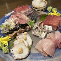 港町ならでは！旬の鮮魚を日替わりお刺身と前菜で満喫◎