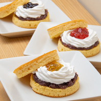 パンケーキサンドに甘いフレーバーが仲間入りしました