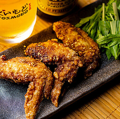 秘伝の手羽先揚げ