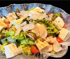 ヘルシーお豆腐サラダ