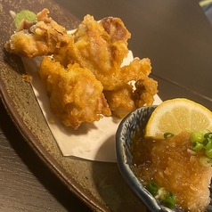 地鶏の鶏天