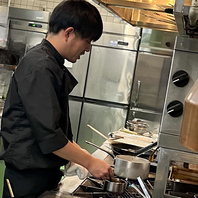 【シェフの自由な発想で展開する創作フレンチ】