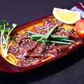 料理メニュー写真&nbsp;馬生レバ刺し