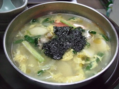 トック（韓国もちのスープ）