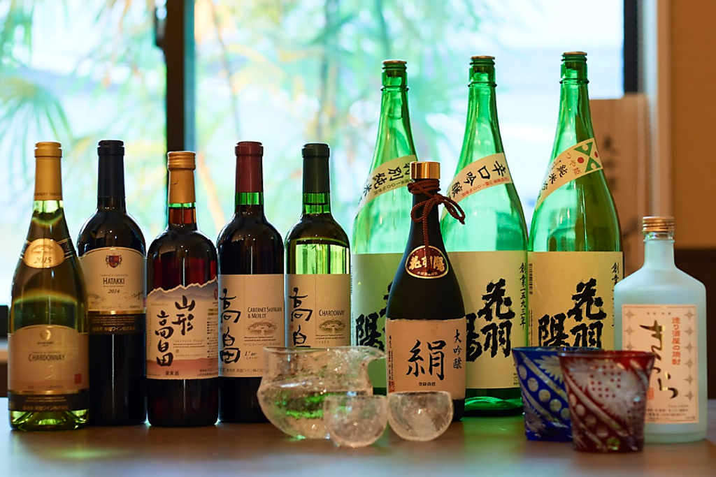 東北最古の酒蔵『小屋酒造』の厳選地酒、フルーツ王国・山形で生まれた芳醇なワインをご用意！