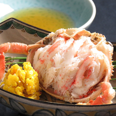 香箱蟹とおまかせ握りのランチ