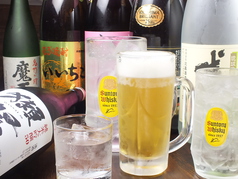 焼酎・日本酒・泡盛など幅広く用意