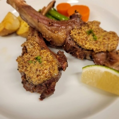 仔羊のグリルマスタードソース