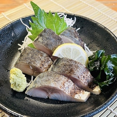 炙り〆サバ刺し
