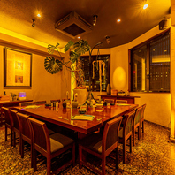 ★１F★　温かみのある照明で落ち着きます