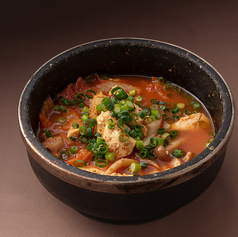 アグー豚とゆし豆腐のチゲ