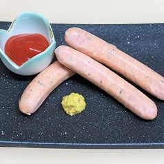 杜仲茶ポーク行者ニンニク入りソーセージ