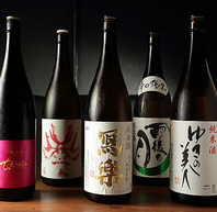 お酒にもこだわり。厳選された日本酒やBioワイン