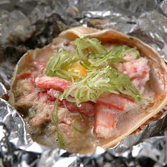 かにみその甲羅焼き