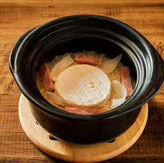 炭火カマンベールと雲仙ハム