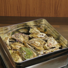 牡蠣のカンカン焼き