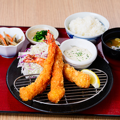 海老フライ定食