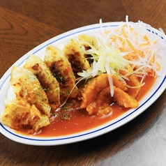 焼ギョウザ柚子風味 エビチリアラビア―タソース