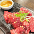 料理メニュー写真&nbsp;特上牛ハラミの角焼き