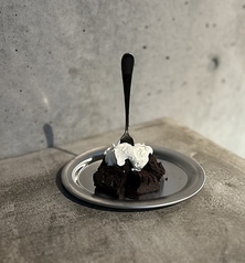 冷たいチョコケーキ