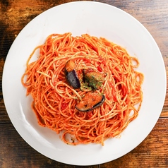 なすの辛口アラビアータ