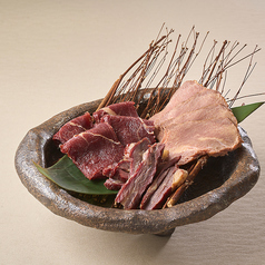 馬ハムの盛り合せ