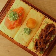 【だし巻き玉子3種類ご用意】