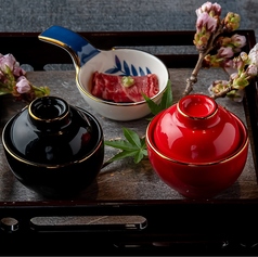 黒毛和牛　肉茶会席の写真