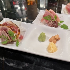 『薩摩知覧鶏　鳥刺し』