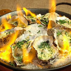 牡蠣の香草チーズ　オーブン焼き