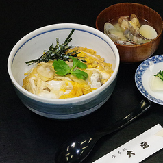 あさり玉子とじ丼