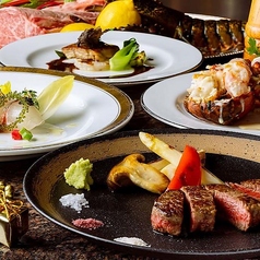 リーガロイヤルホテル広島 鉄板焼なにわのコース写真