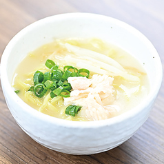 鶏白湯ラーメン (ハーフ)