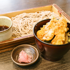 ミニ天丼とお蕎麦