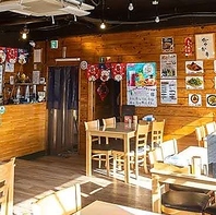 広々店内で宴会・貸切もOK