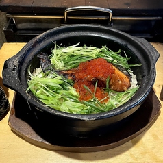 土鍋ご飯【鮭の幽庵焼き、いくらと九条ネギ】