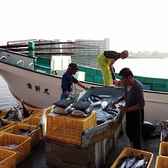 長井港で毎日新鮮な魚を水揚げしてます。