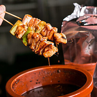 創業以来継ぎ足されてきた秘伝タレ