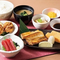 定食メニュー充実全8種類